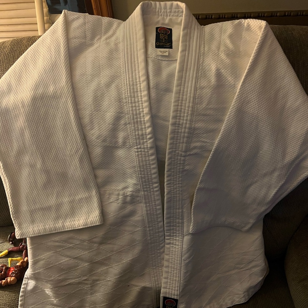 Proforce Gladiator Gi # 3, White Karate Kun Fu With Pants
